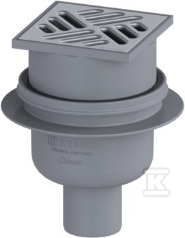 Classic bathroom point drain DN50 - 40250-21